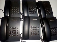 Телефон проводной PANASONIC KX-TS 2350 RUB чёрный