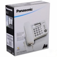 Телефон проводной PANASONIC KX-TS 2356 RUB чёрный