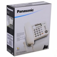 Телефон проводной PANASONIC KX-TS 2358 RUB чёрный