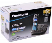 Радиотелефон PANASONIC KX-TG 8041 RUМ серый мет.