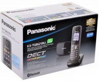 Радиотелефон PANASONIC KX-TG 8621 RUM серый мет.