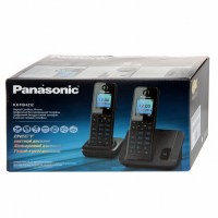 Радиотелефон PANASONIC KX-TGH 212 RUB чёрный