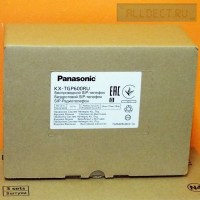 SIP VoIP DECT-телефон PANASONIC KX-TGP600 чёрный