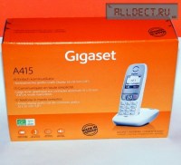 Радиотелефон GIGASET A415 чёрный
