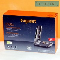 Радиотелефон GIGASET C530 A чёрный