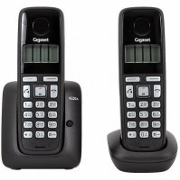 Радиотелефон GIGASET A220 A DUO чёрный