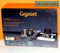 IP-телефон GIGASET DX800A (all in one) чёрный
