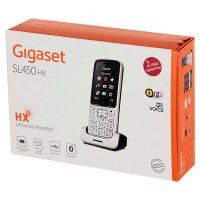 Gigaset SL450HX серебристая
