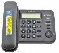 Телефон проводной PANASONIC KX-TS 2356 RUB чёрный