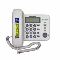 Телефон проводной PANASONIC KX-TS 2356 RUW белый