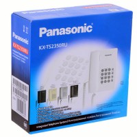 Телефон проводной PANASONIC KX-TS 2350 RUT титан