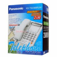 Телефон проводной PANASONIC KX-TS 2368 RUW белый