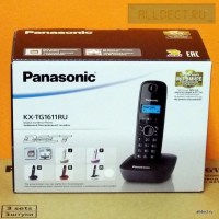 Радиотелефон PANASONIC KX-TG 1611 RUW белый