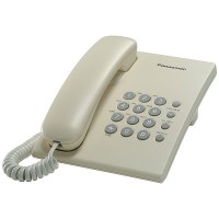Телефон проводной PANASONIC KX-TS 2350 RUJ бежевый