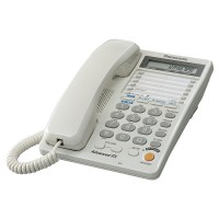 Телефон проводной PANASONIC KX-TS 2368 RUW белый