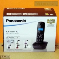 Радиотелефон PANASONIC KX-TG 1611 RUF сиреневый