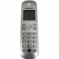 Дополнительная радиотрубка PANASONIC KX-TGA 681 RUM серый мет.