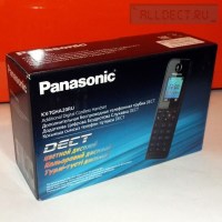 Дополнительная радиотрубка PANASONIC KX-TGHA 20 RUB чёрный