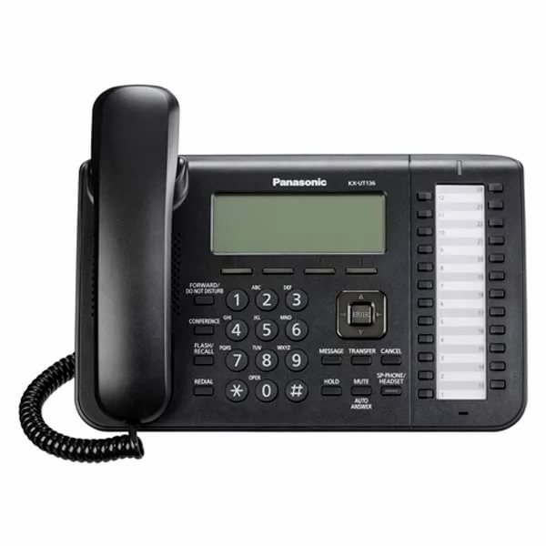SIP-телефон проводной PANASONIC KX-UT 136 RUB