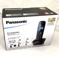 Радиотелефон PANASONIC KX-TG 1611 RUH чёрно-серый