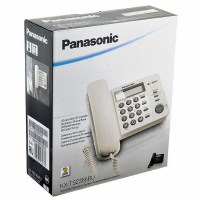 Телефон проводной PANASONIC KX-TS 2356 RUB чёрный