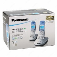 Радиотелефон PANASONIC KX-TG 2512 RUS серебро