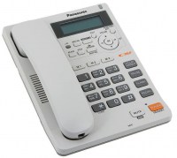 Телефон проводной PANASONIC KX-TS 2570 RUW белый