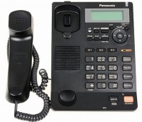 Телефон проводной PANASONIC KX-TS 2570 RUB чёрный