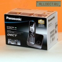 Радиотелефон PANASONIC KX-TG 6711 RUB чёрный