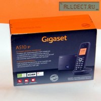 Радиотелефон SIEMENS Gigaset A510 IP чёрный