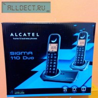 Радиотелефон ALCATEL SIGMA 110 DUO чёрный