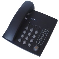 Телефон проводной LG LKA-200 BK чёрный