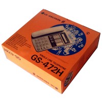 Телефон проводной LG GS 472H серый