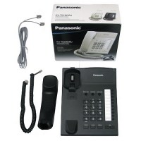 Телефон проводной PANASONIC KX-TS 2382 RUB чёрный