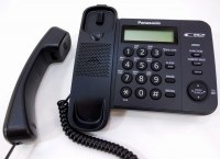 Телефон проводной PANASONIC KX-TS 2356 RUB чёрный