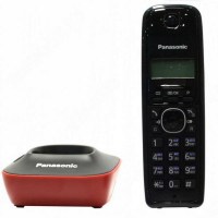 Радиотелефон PANASONIC KX-TG 1611 RUR красный