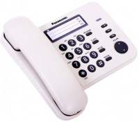 Телефон проводной PANASONIC KX-TS 2352 RUW белый