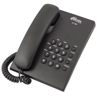 Телефон проводной RITMIX RT-310 чёрный
