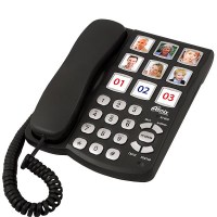 Телефон проводной RITMIX RT-500 чёрный