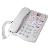 Телефон проводной RITMIX RT-500 белый