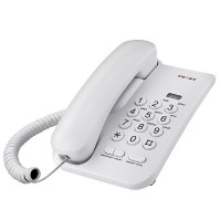 Телефон проводной TEXET TX-212 светло-серый
