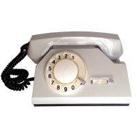 Телефон дисковый VEF-72 (цвет- серый)